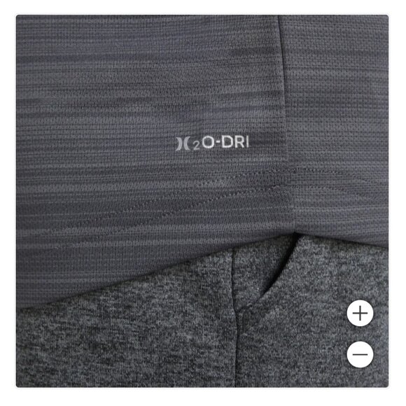 New! 2-Pack Hurley Youth Lightweight Hoodie & Tee Kangaroo Pockets Crewneck NWT! - Picture 5 of 7